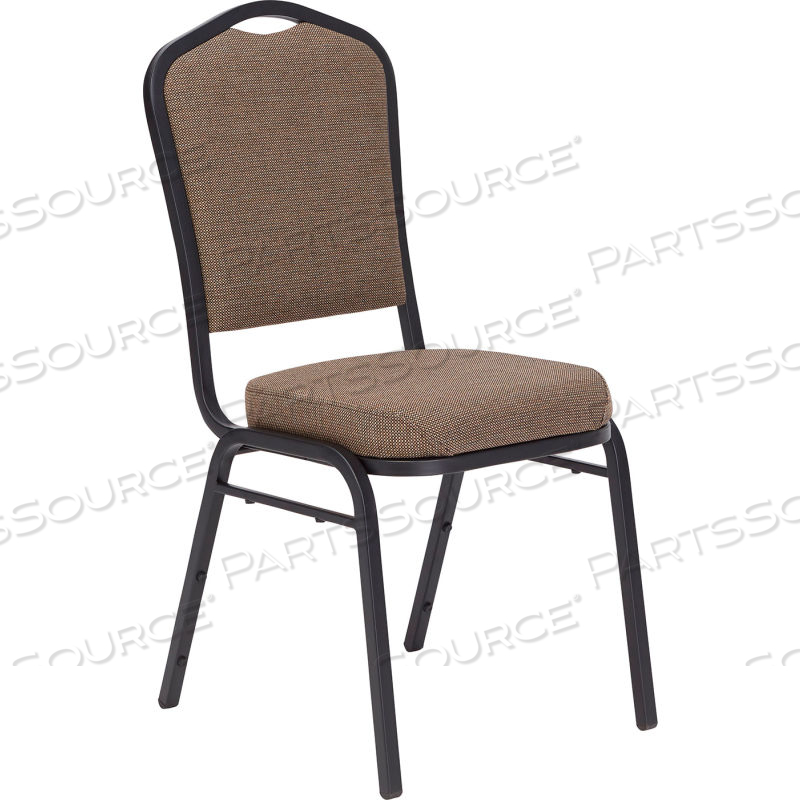SILHOUETTE BANQUET STACKING CHAIR - FABRIC - TAUPE - 9350 SERIES by National Public Seating
