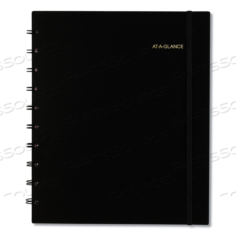 MOVE-A-PAGE ACADEMIC WEEKLY/MONTHLY PLANNERS, 11 X 9, BLACK COVER, 12-MONTH (JULY TO JUNE): 2022 TO 2023 by At-A-Glance