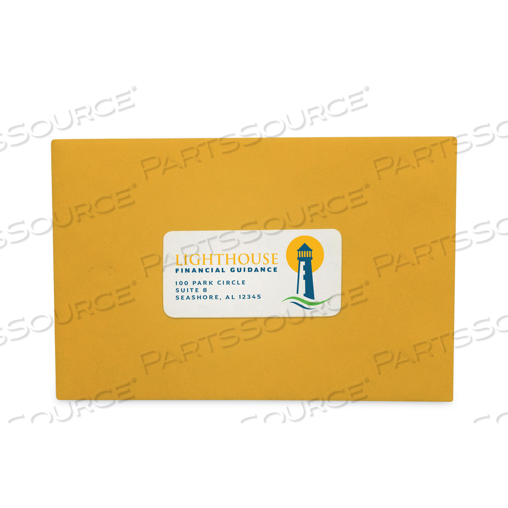 WHITE ALL-PURPOSE LABELS, 2 X 4, 2500/BOX by Maco