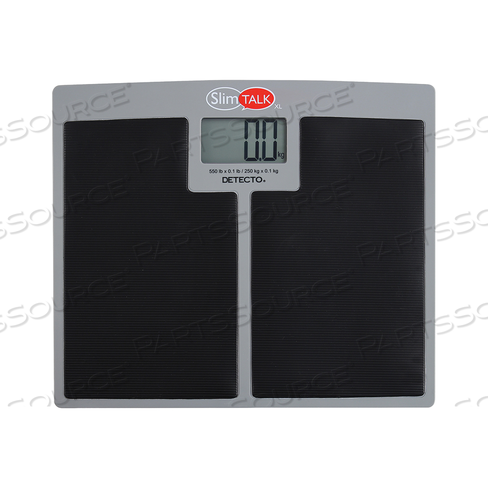 TALKING SCALE DIGITAL LOW PROFILE EXTRA WIDE 550 X 0.1LB 38MM HIGH LCD DIGITS by Detecto Scale / Cardinal Scale TALKING SCALE DIGITAL LOW PROFILE EXTRA WIDE 550 X 0.1LB 38MM HIGH LCD DIGITS by Detecto Scale / Cardinal Scale