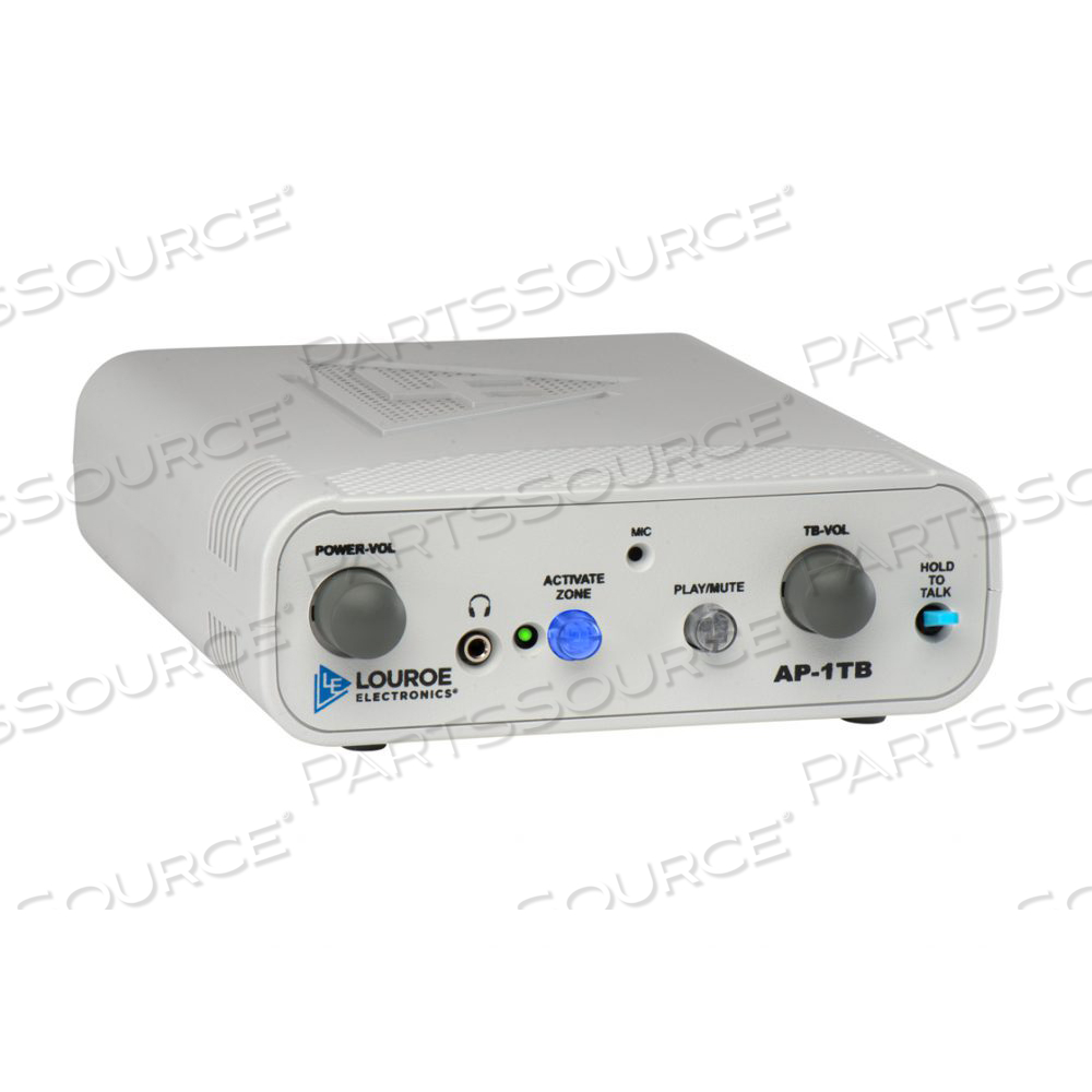 SINGLE ZONE 2-WAY (TALK/LISTEN) BASE STATION by Louroe Electronics