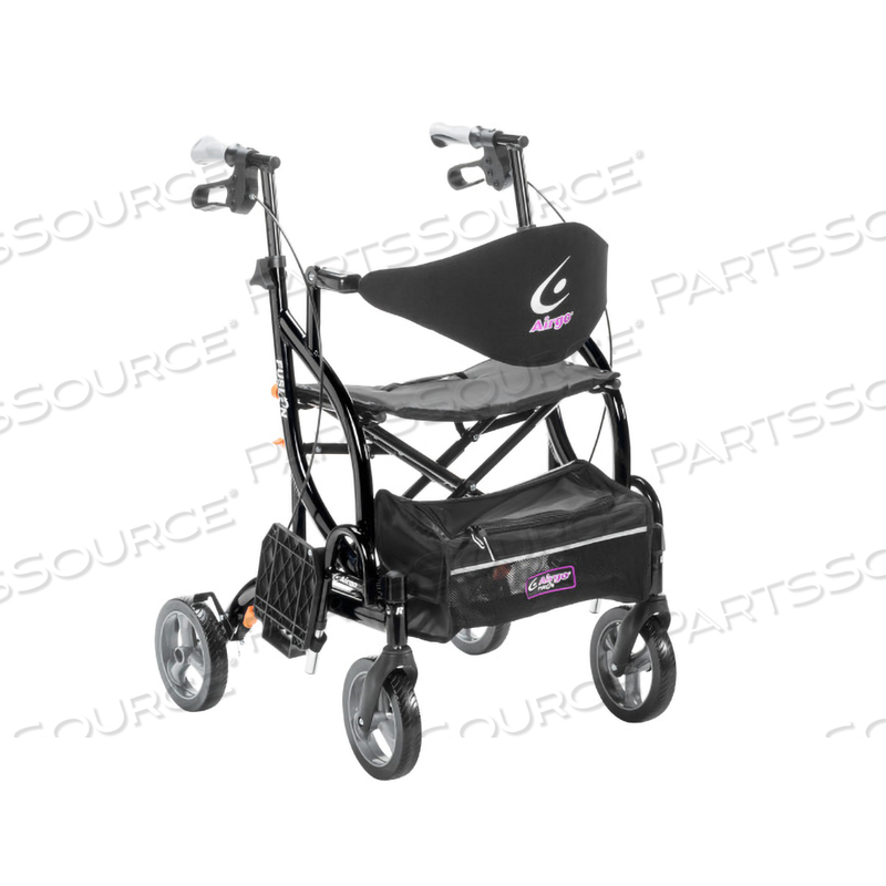 AIRGO FUSION 2 IN 1, 23", BLACK, 1 EA by Drive/DeVilbiss Healthcare, Inc AIRGO FUSION 2 IN 1, 23", BLACK, 1 EA by Drive/DeVilbiss Healthcare, Inc