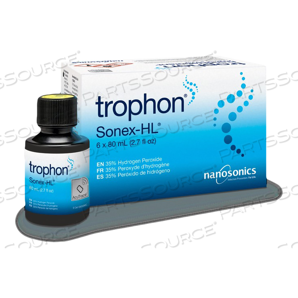 ULTRASOUND PROBE DISINFECTANT SOLUTION 80 ML, FOR TROPHON by Nanosonics