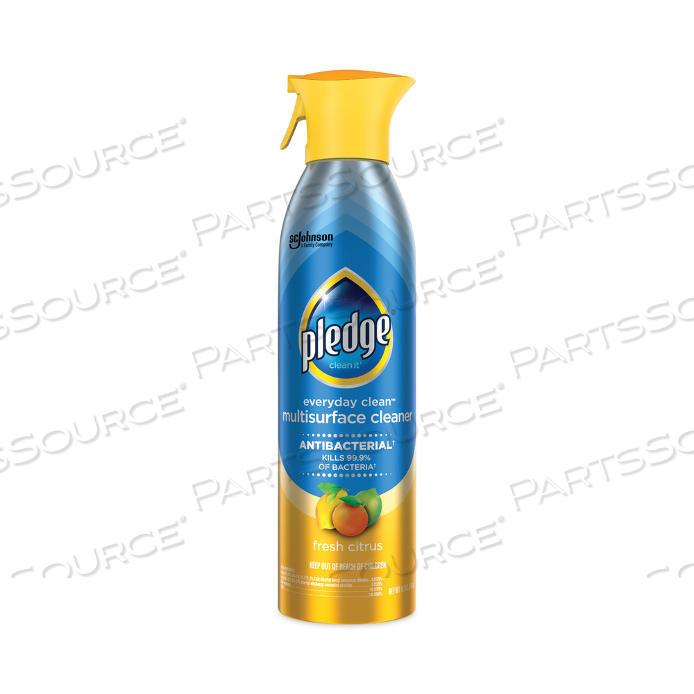 MULTI SURFACE ANTIBACTERIAL EVERYDAY CLEANER, 9.7 OZ AEROSOL SPRAY by Pledge