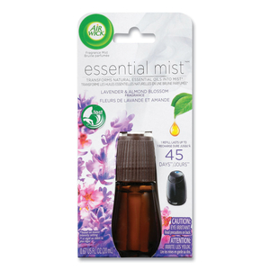 ESSENTIAL MIST REFILL, LAVENDER AND ALMOND BLOSSOM, 0.67 OZ BOTTLE by Air Wick ESSENTIAL MIST REFILL, LAVENDER AND ALMOND BLOSSOM, 0.67 OZ BOTTLE by Air Wick