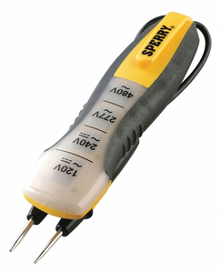 VOLTAGE TESTER 4-RANGE 80-480 VAC/DC by ECM Industries, LLC