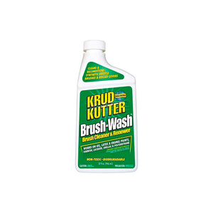 BRUSH-WASH CLEANER & RENEWER - 32 OZ. BOTTLE by Krud Kutter BRUSH-WASH CLEANER & RENEWER - 32 OZ. BOTTLE by Krud Kutter