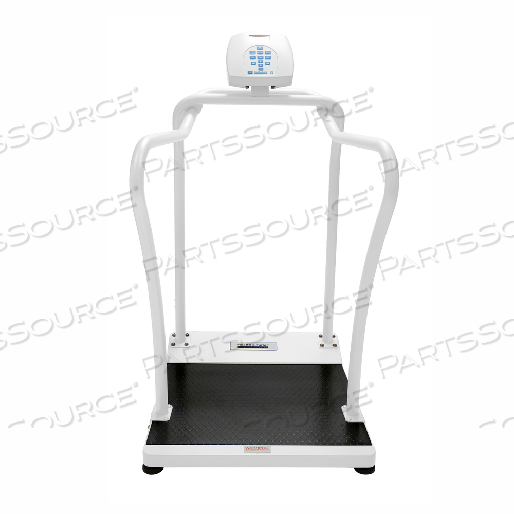 DIGITAL HANDRAIL SCALE WITH BUILT-IN PELSTAR WIRELESS TECHNOLOGY 1000 X 0.2 LB by Health O Meter Professional Scales