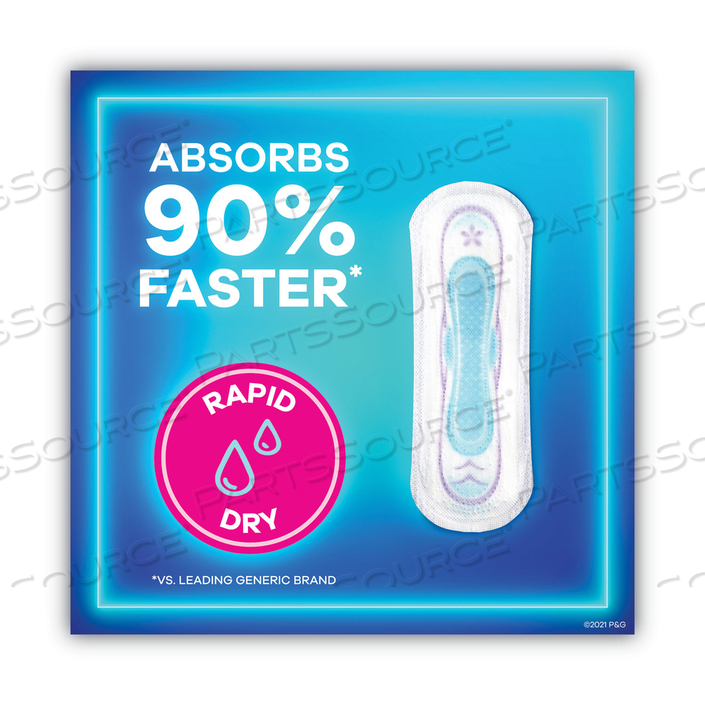 ULTRA THIN PADS, SUPER LONG 10 HOUR/CARTON by Always