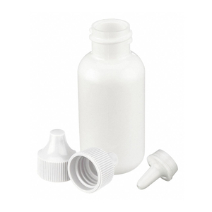 DROPPER BOTTLE 30ML WHITE ROUND PK144 by Wheaton