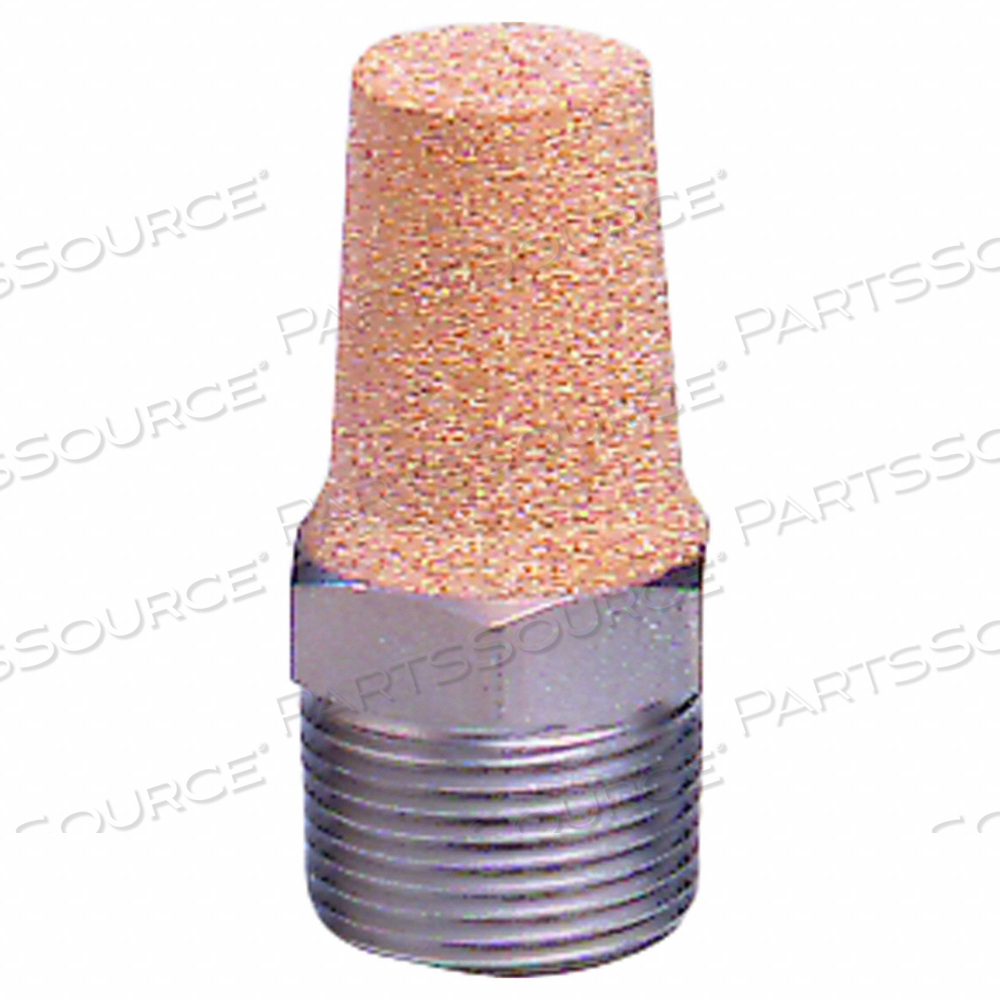 MUFFLER STEEL 1/2 AIR INLET BSP by Arrow Pneumatics