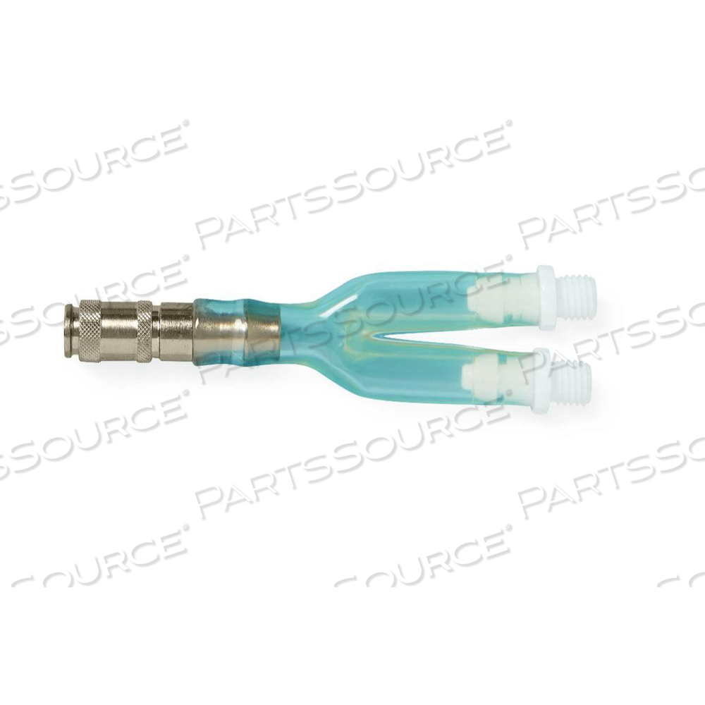 BLOOD PRESSURE METAL FEMALE HP Y DUAL ADAPTER SCREW CONNECTOR 