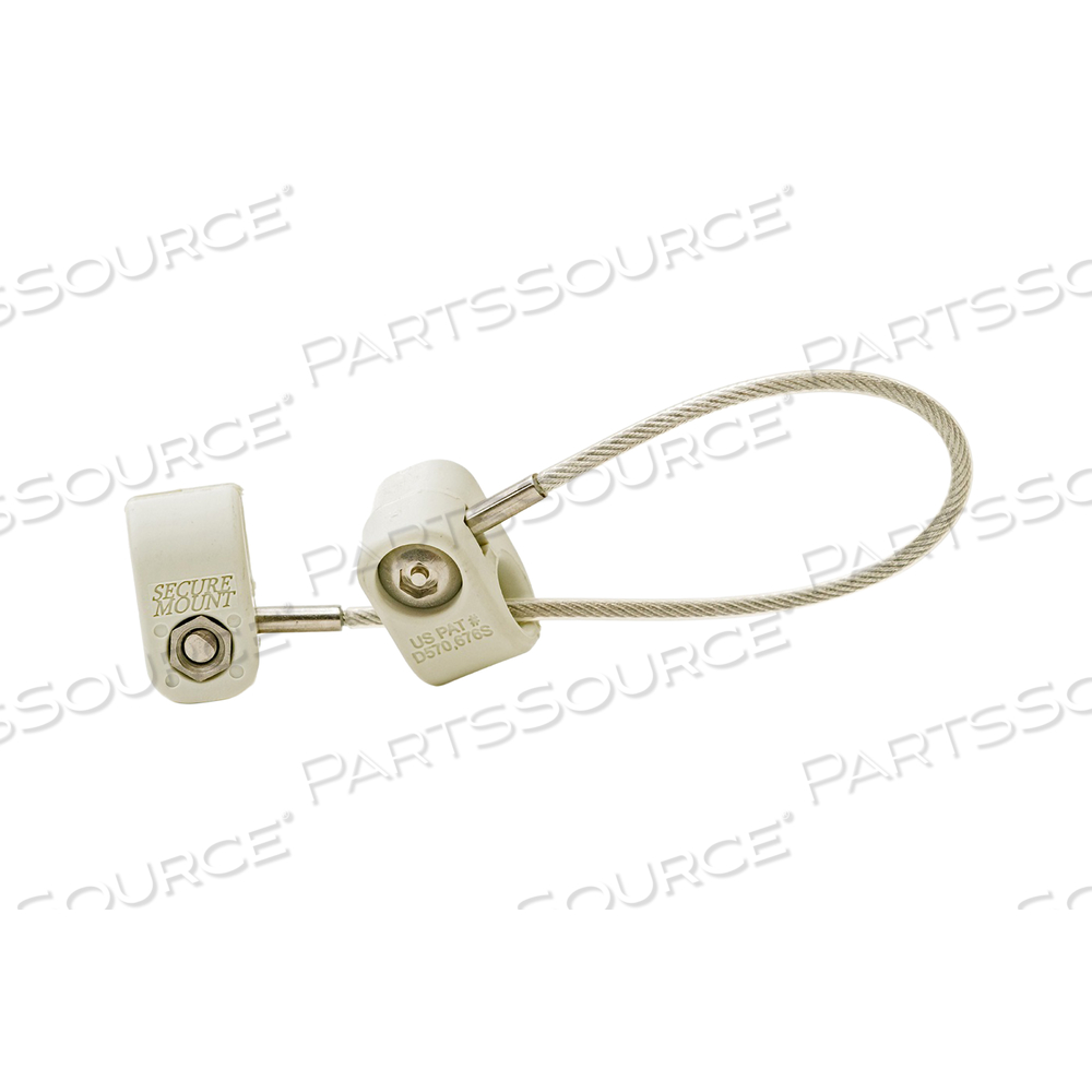 CABLE TETHER 6 IN, STAINLESS STEEL WITH KEY by Secure Mount CABLE TETHER 6 IN, STAINLESS STEEL WITH KEY by Secure Mount