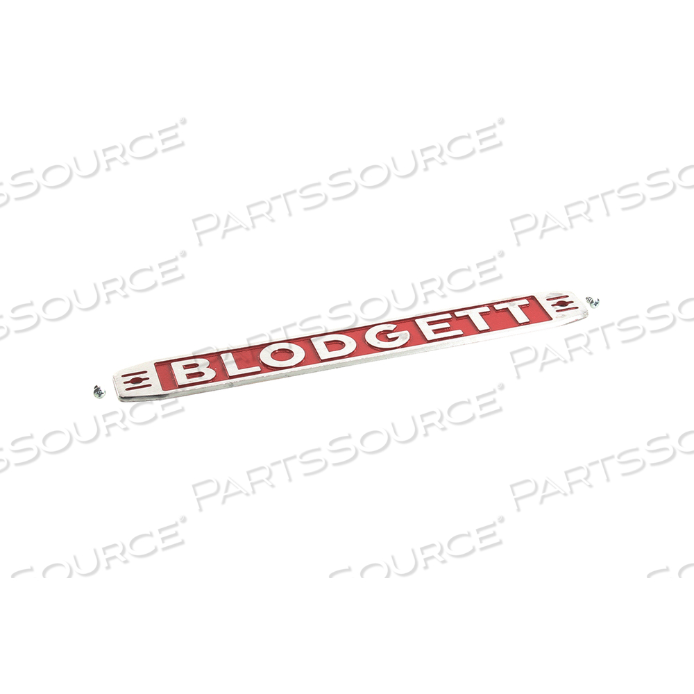 NAMEPLATE, BLODGETT ASSEMBLY by Blodgett