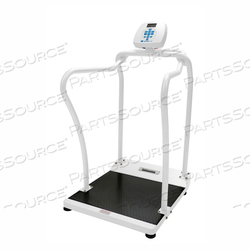 DIGITAL HANDRAIL SCALE KG ONLY 454 X 0.1 KG, 1-1/2 IN HIGH-CONTRAST COLOR TFT-LCD SCREEN DISPLAY by Health O Meter Professional Scales DIGITAL HANDRAIL SCALE KG ONLY 454 X 0.1 KG, 1-1/2 IN HIGH-CONTRAST COLOR TFT-LCD SCREEN DISPLAY by Health O Meter Professional Scales
