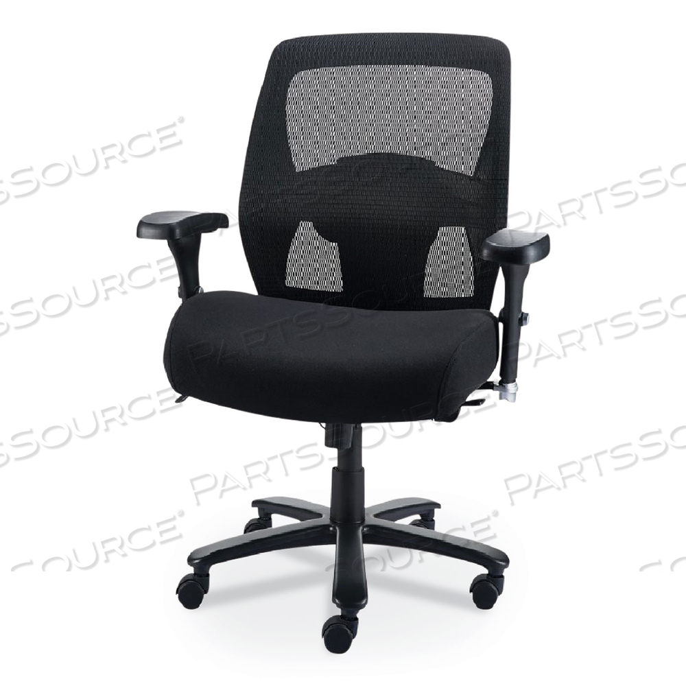 ALERA FASENY SERIES BIG AND TALL MANAGER CHAIR, SUPPORTS UP TO 400 LBS, 17.48" TO 21.73" SEAT HEIGHT, BLACK SEAT/BACK/BASE by Alera