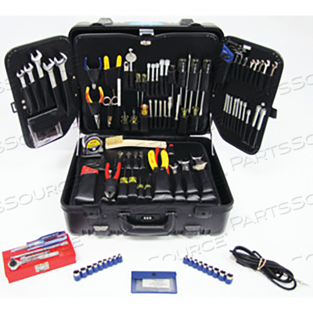 BLACK ELECTRO-MECHANICAL TOOL KIT by JENSEN Tools + Supply Inc. (Formerly Stanley Supply & Services) BLACK ELECTRO-MECHANICAL TOOL KIT by JENSEN Tools + Supply Inc. (Formerly Stanley Supply & Services)