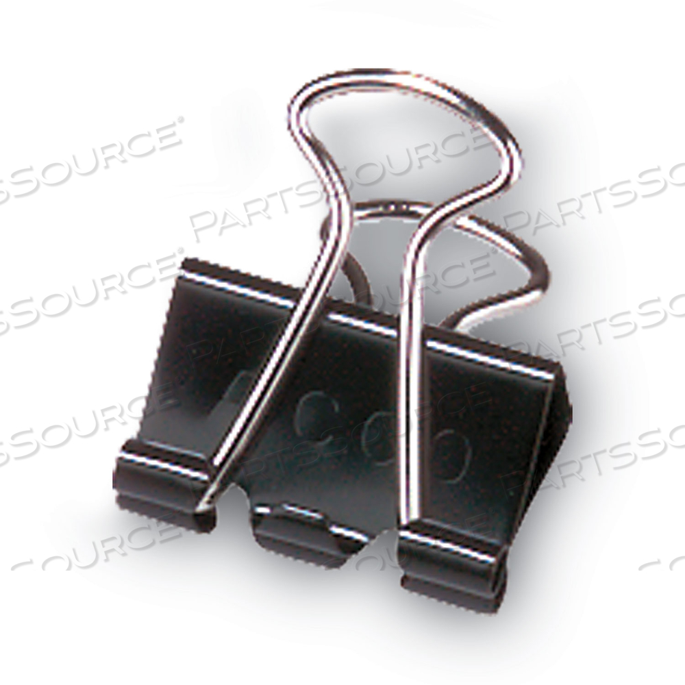 BINDER CLIPS, MINI, BLACK/SILVER by ACCO Brands