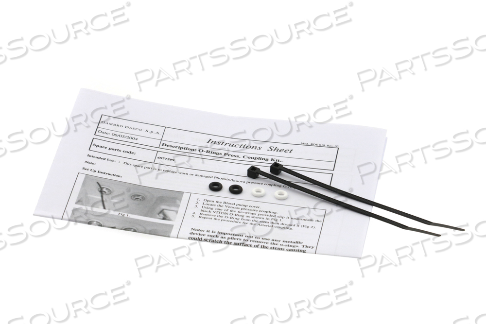 ART/VEN O-RING KIT by Vantive US Healthcare LLC