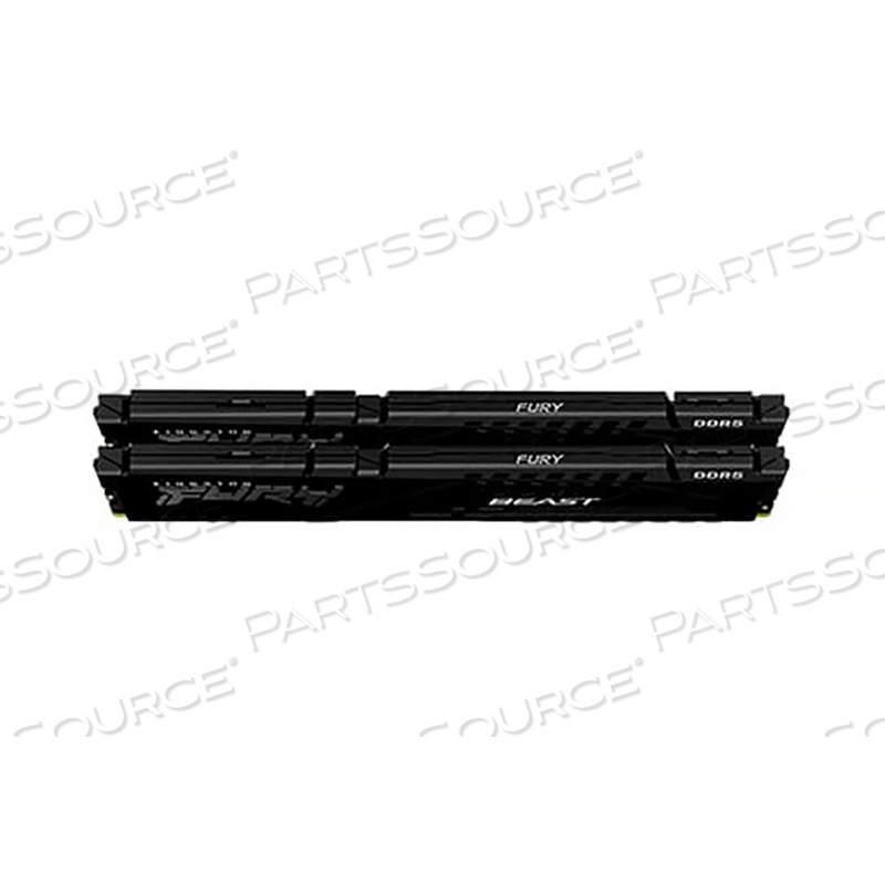 FURY™ 32GB MEMORY UDIMM BEAST DDR5 6000MHZ BLACK DESKTOP RAM by Kingston Technology