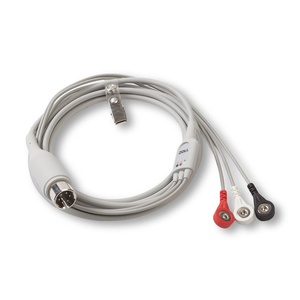 REPLACEMENT 3-LEAD ECG PATIENT CABLE, 6 FT by ZOLL Medical Corporation