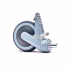 FIXED LOCKING NON-CONDUCTIVE SINGLE CASTER WHEEL by GE Healthcare