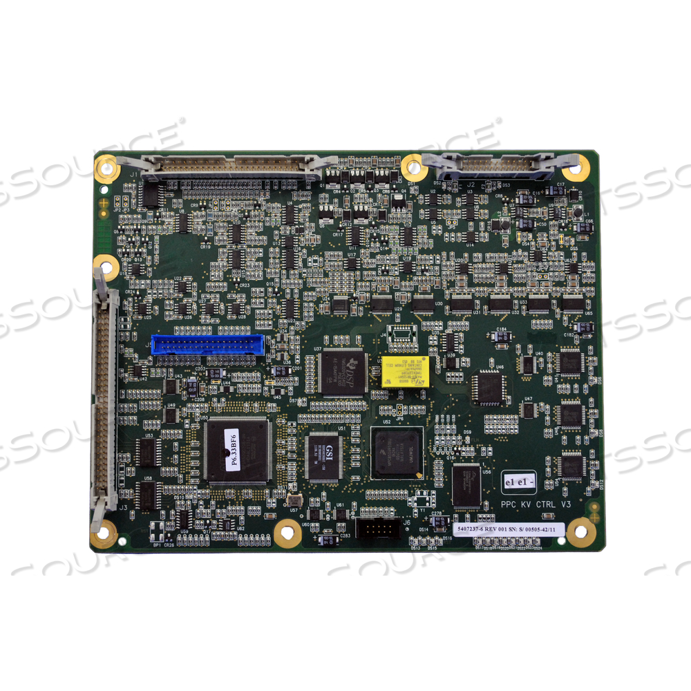 P6-33BF6 PROGRAMMED KV CONTROL BOARD FOR HIGHSPEED CT by GE Healthcare