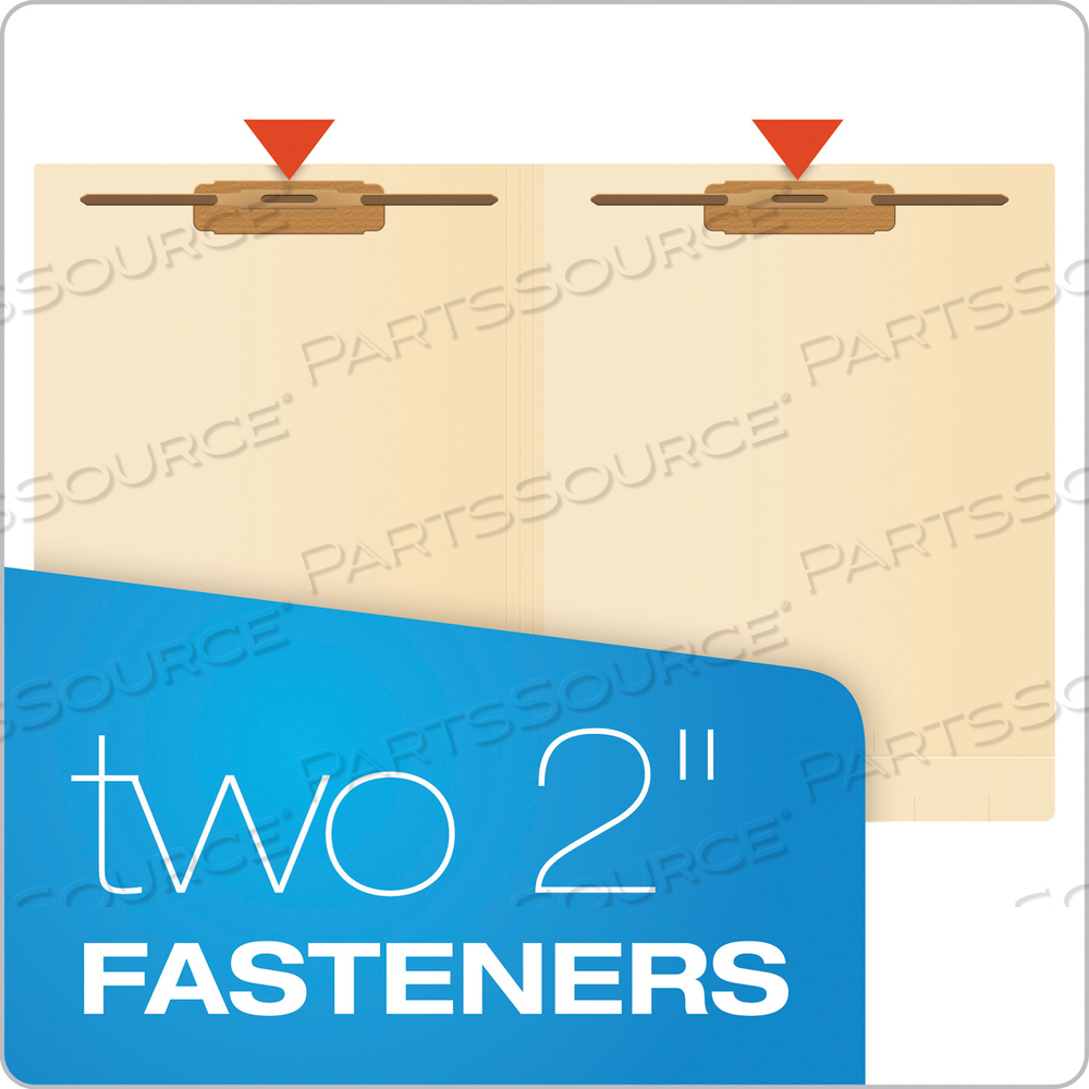 MANILA LAMINATED END TAB FASTENER FOLDERS, 11-PT MANILA, 0.75" EXPANSION, 2 FASTENERS, LETTER SIZE, MANILA EXTERIOR MANILA LAMINATED END TAB FASTENER FOLDERS, 11-PT MANILA, 0.75" EXPANSION, 2 FASTENERS, LETTER SIZE, MANILA EXTERIOR