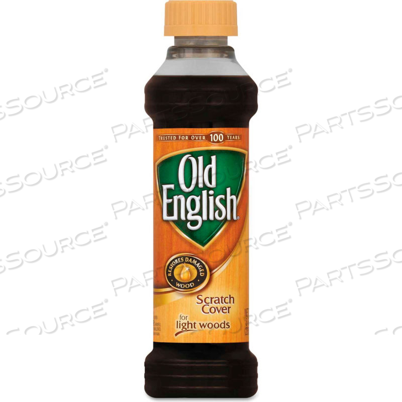 FURNITURE SCRATCH COVER FOR LIGHT WOOD, 8 OZ. BOTTLE, 6 BOTTLES/CASE - 75462 by Old English