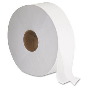 JRT JUMBO BATH TISSUE, SEPTIC SAFE, 2-PLY, WHITE, 3.5" X 1,375 FT/CARTON by Genpak JRT JUMBO BATH TISSUE, SEPTIC SAFE, 2-PLY, WHITE, 3.5" X 1,375 FT/CARTON by Genpak