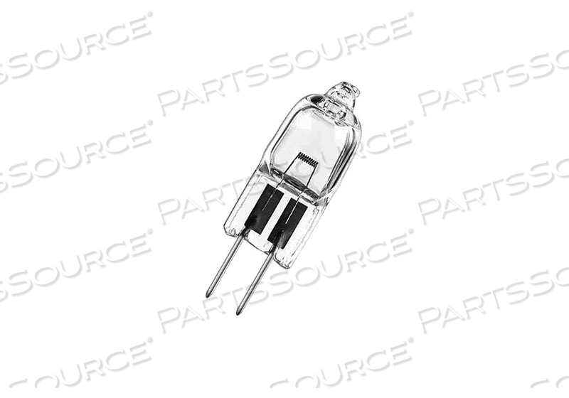 BULB, HALOGEN, 20W POWER RATING, 6V VOLTAGE RATING, FOR MICROSCOPE by Seiler Instrument & Mfg. Co. Inc.
