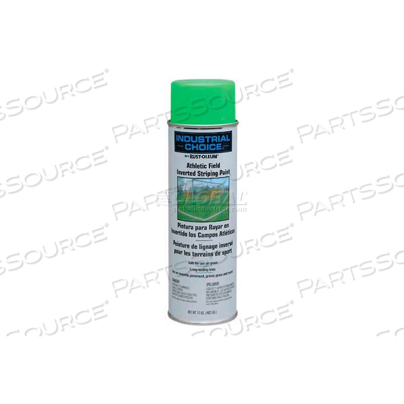 AF1600 SYSTEM ATHLETIC FIELD INVTD STRIPING PAINT AEROSOL, FLUORESCENT GREEN by Rust-Oleum AF1600 SYSTEM ATHLETIC FIELD INVTD STRIPING PAINT AEROSOL, FLUORESCENT GREEN by Rust-Oleum
