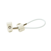 MEDICAL HEAVY DUTY CABLE LOSS PREVENTION TETHER, 6 INCH by Secure Mount