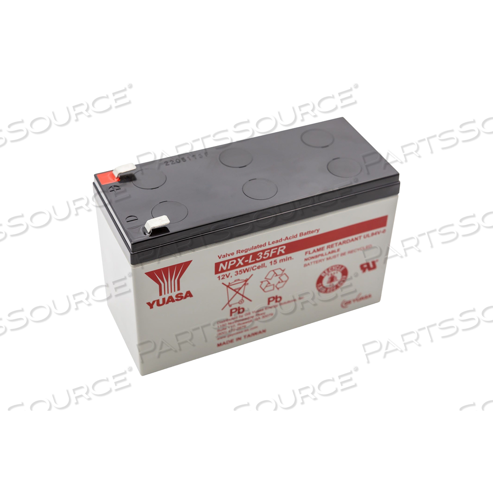 F2 BATTERY, 8.5 AH, SEALED LEAD ACID, 12 V, 35 W 