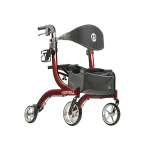 WALKER, HURRYROLL ROLLATOR ROLLING, HURRYCANE, SILVER, 300LB WEIGHT CAPACITY by Drive/DeVilbiss Healthcare, Inc
