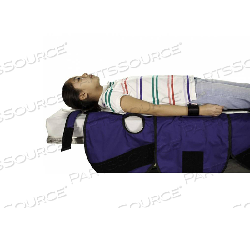 48 L X 11IN W (6-12 YEARS OLD) LARGE PAPOOSE BOARD FOR MRI SAFE RADIOLUCENT by Universal Medical Inc. 48 L X 11IN W (6-12 YEARS OLD) LARGE PAPOOSE BOARD FOR MRI SAFE RADIOLUCENT by Universal Medical Inc.