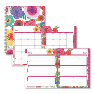 MAHALO ACADEMIC YEAR CREATE-YOUR-OWN COVER WEEKLY/MONTHLY PLANNER, FLORAL ARTWORK, 11 X 8.5, 12-MONTH (JULY-JUNE): 2022-2023 by Blue Sky MAHALO ACADEMIC YEAR CREATE-YOUR-OWN COVER WEEKLY/MONTHLY PLANNER, FLORAL ARTWORK, 11 X 8.5, 12-MONTH (JULY-JUNE): 2022-2023 by Blue Sky