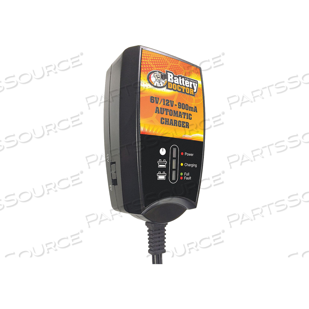 BATTERY CHARGER AUTO 6/12V CEC by Battery Doctor