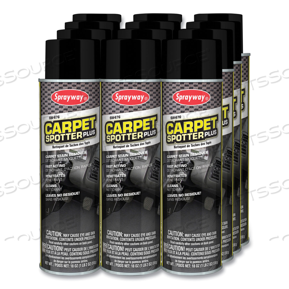 CARPET SPOTTER PLUS, BUTYL SCENT, 18 OZ AEROSOL SPRAY by Sprayway