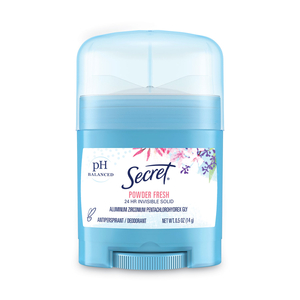 INVISIBLE SOLID ANTI-PERSPIRANT AND DEODORANT, POWDER FRESH, 0.5 OZ STICK by Secret