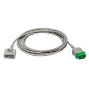 COMPATIBLE ECG TRUNK CABLE 3/5-LEAD AHA 12 FT by AirLife (aka SunMed Group, LLC)