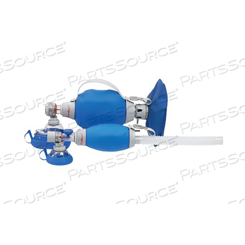 265 X 85MM SILICONE RUBBER MARK IV BABY RESUSCITATOR WITH 0A MASK AND BAG RESERVOIR by Ambu Inc.