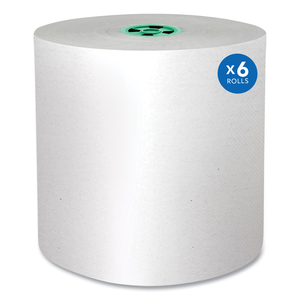 PRO HARD ROLL PAPER TOWELS WITH ABSORBENCY POCKETS, FOR SCOTT PRO DISPENSER, GREEN CORE ONLY, 1-PLY, 7.5" X 900 FT/CT by Scott PRO HARD ROLL PAPER TOWELS WITH ABSORBENCY POCKETS, FOR SCOTT PRO DISPENSER, GREEN CORE ONLY, 1-PLY, 7.5" X 900 FT/CT by Scott