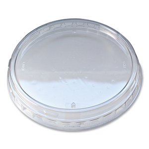 RECYCLEWARE ROUND DELI CONTAINER LIDS, CLEAR, PLASTIC by Fabrikal