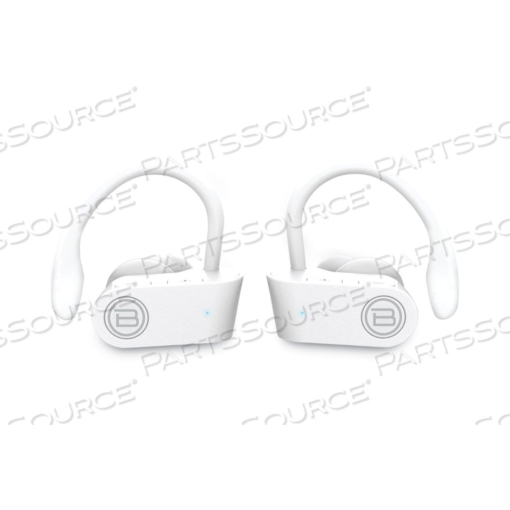 BLUETOOTH SPORTS EARBUDS, WHITE by ByTech BLUETOOTH SPORTS EARBUDS, WHITE by ByTech