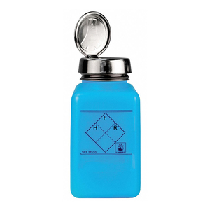 DISPENSING ESD BOTTLE 111.1 MM H BLUE by Menda
