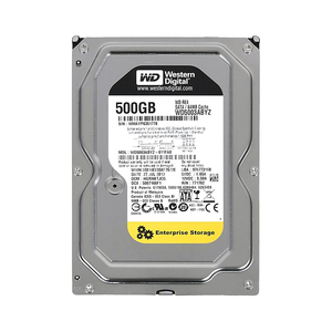 HARD DRIVE 500GB 7.2K RPM SATA 3.5IN by Western Digital