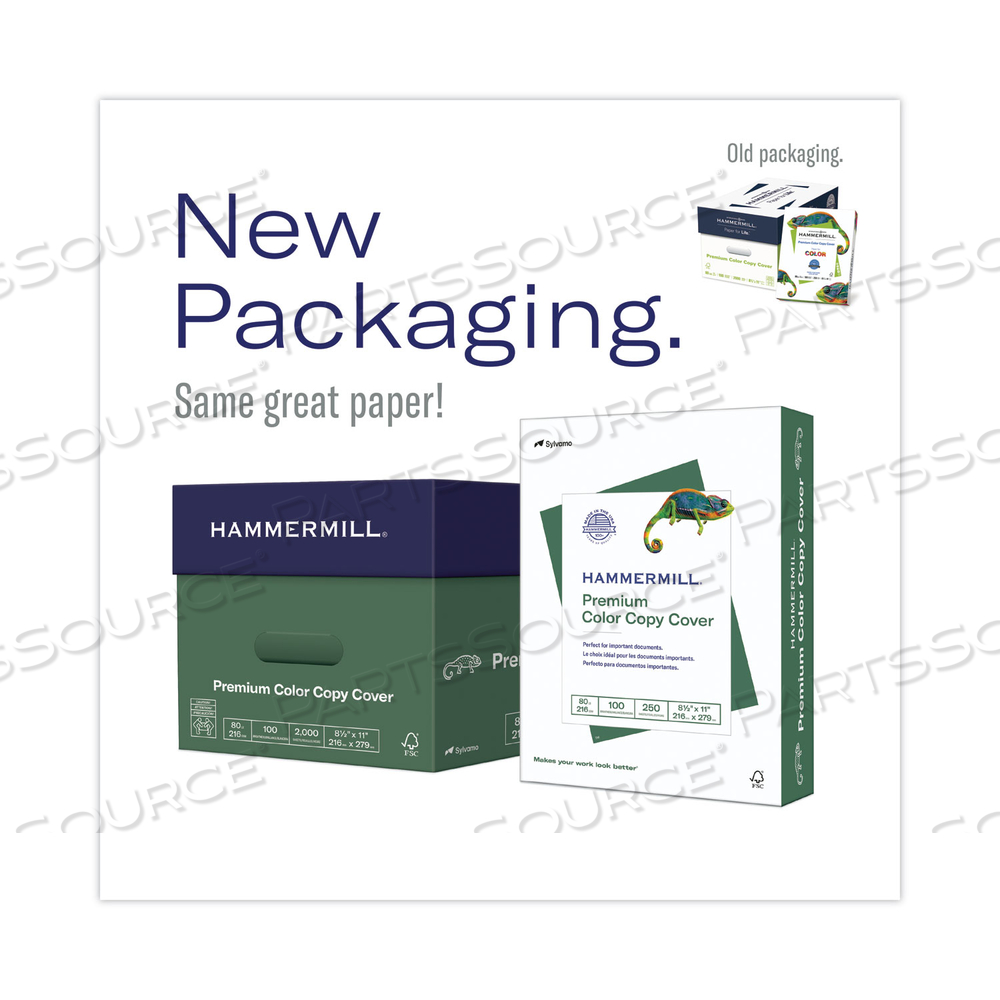 PREMIUM COLOR COPY COVER PAPER, PHOTO WHITE, 18" X 12", 1,000 SHEETS/CARTON by Hammermill PREMIUM COLOR COPY COVER PAPER, PHOTO WHITE, 18" X 12", 1,000 SHEETS/CARTON by Hammermill