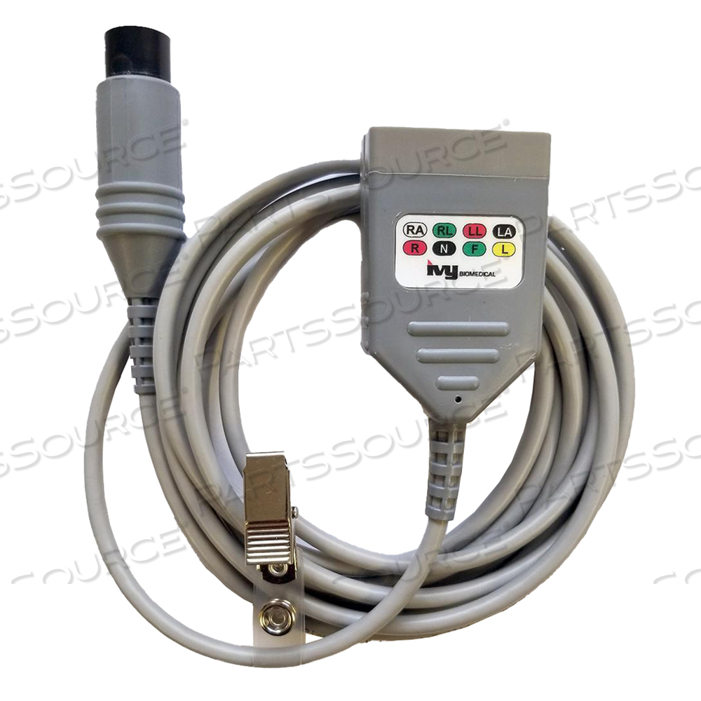 ECG TRUNK 4 LEAD AHA-IEC UNIVERSAL PATIENT CABLE 40 IN by Ivy Biomedical