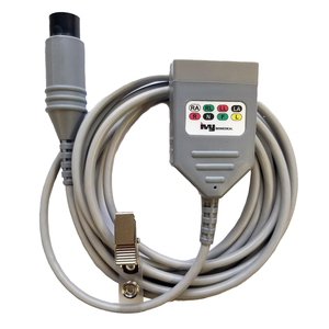 ECG TRUNK 4 LEAD AHA-IEC UNIVERSAL PATIENT CABLE 40 IN by Ivy Biomedical